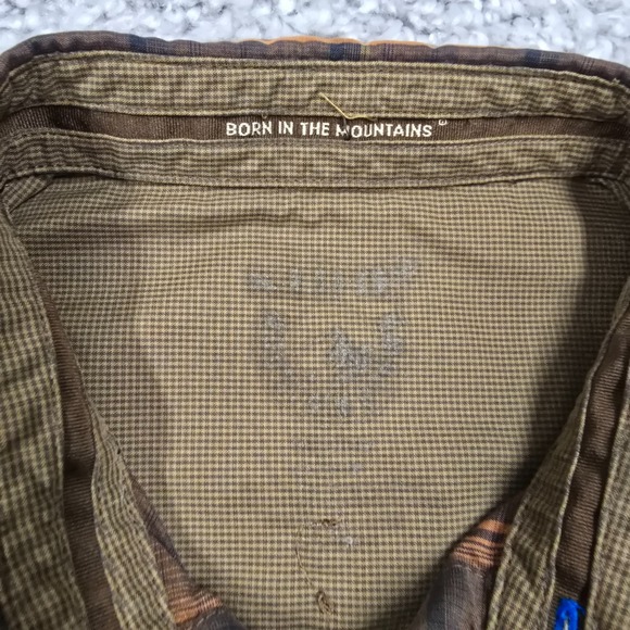 Kuhl Men Plaid Button Up‎ Shirt Size Medium Outdoor Hiking Travel Adventure - Picture 5 of 11